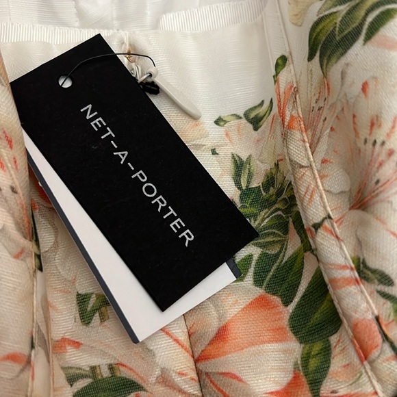 NWT ZIMMERMANN
Natura asymmetric strapless floral-print linen silk gauze gown 4 - Picture 3 of 12